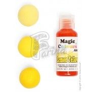 Гелевый краситель Magic Colours Pro 32г - Желтый Лимонный(Lemon Yellow) фото цена